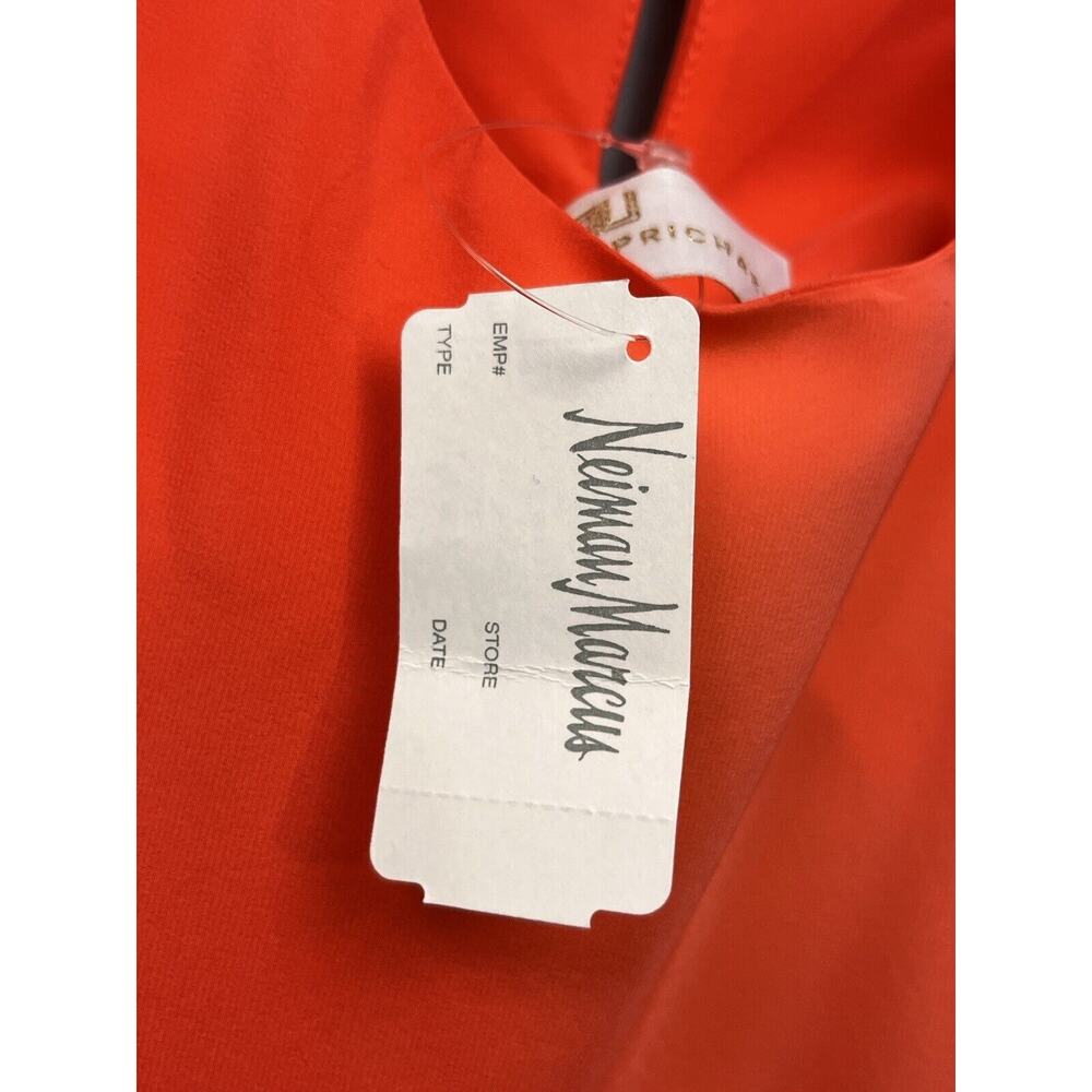 Amanda Uprichard Orange Midi Dress - Picture 8 of 9